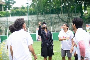 Kerintha Movie Team At Bubble Soccer Event